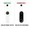 Wasserstein Doorbell Horizontal Adjustable Mount, for Google Nest Doorbell battery, Made for Google Nest NestDB2HorMtBlkUSA - alternate 5
